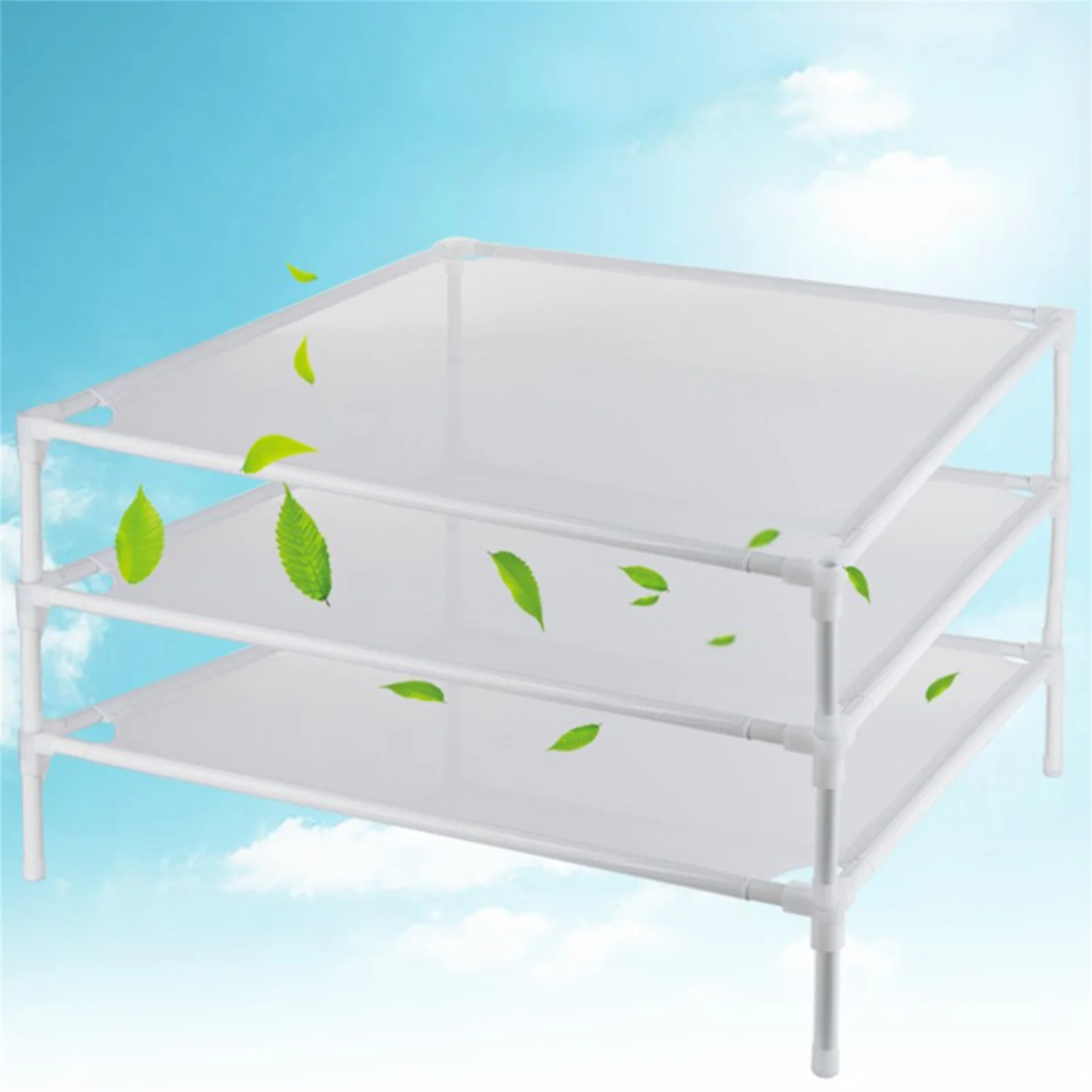 

Sweater Dryer RackSweater Rack Tiled Clothes Drying Net Single Layer Can Be Superimposed Household Goods Drying Rack Drying