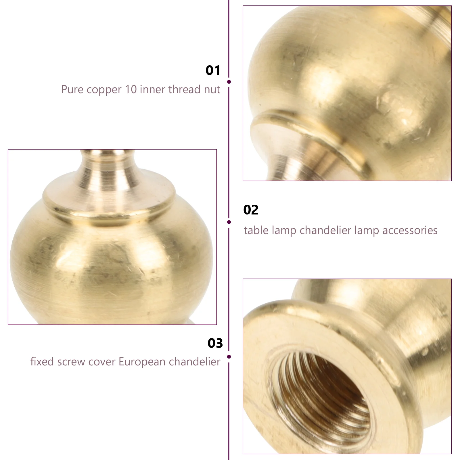 Простые лампы в форме короны европейском стиле фиксированная крышка медная