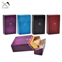 evil smoking hot sale classic fashion creative camouflage starry sky plastic clamshell tobacco weed box smoking accessories