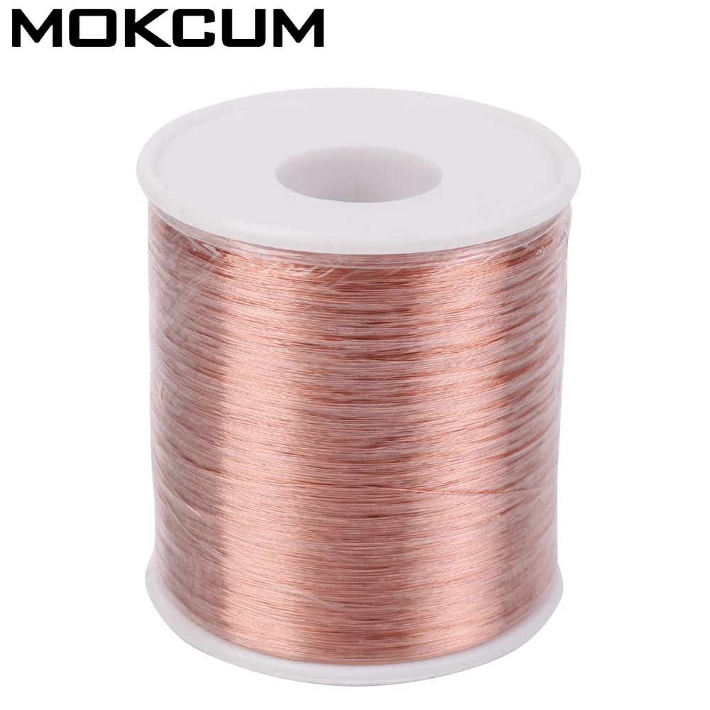 

500g 0.25mm 0.38mm 0.51mm 0.67mm 0.85mm 1mm Enameled Copper Wire Round Winding Coil Cable