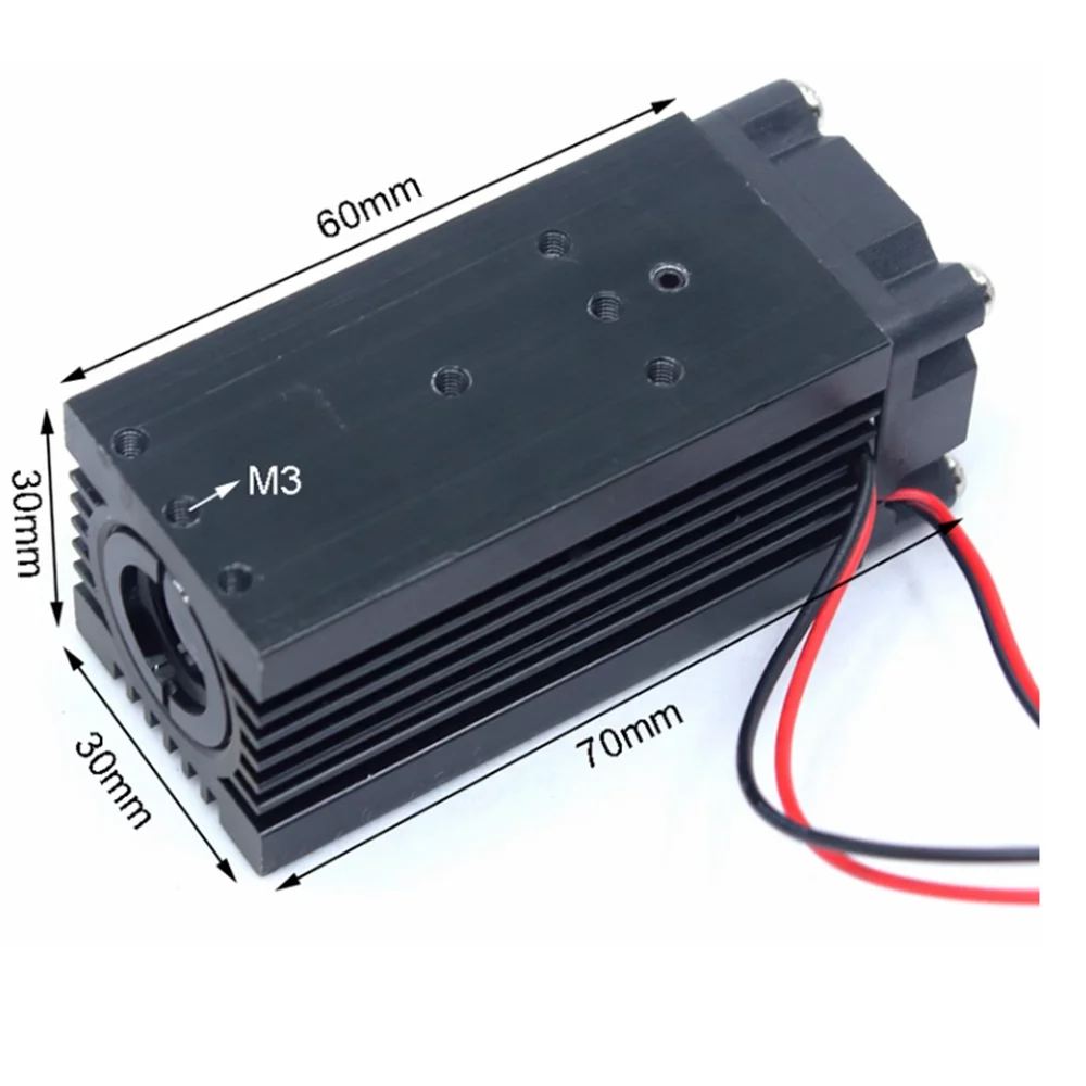 Крупная фотопроцедура 500 нм 1 Вт красный лазерный модуль МВт TTL PWM