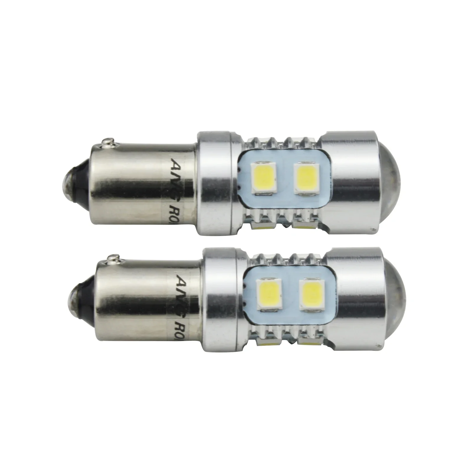 

2 шт., Автомобильные светодиодные лампы BAY9s 435 H21W 10SMD 2835