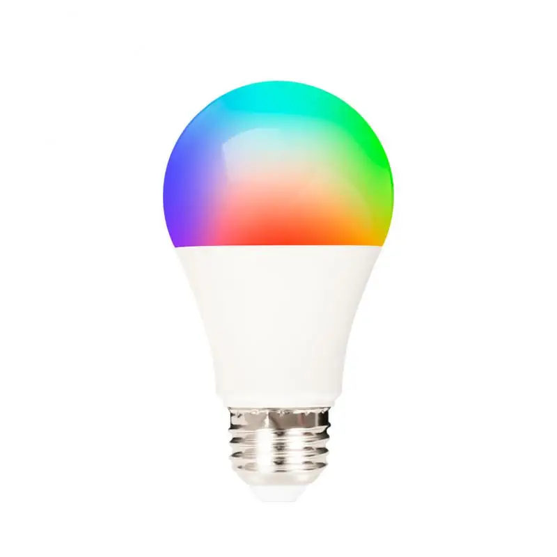 

Dimmable Multi-color Bulb Long Lifespan RGB Color Light Smart Led Bulb Voice Control Color Changing Bulb No Hub Needed