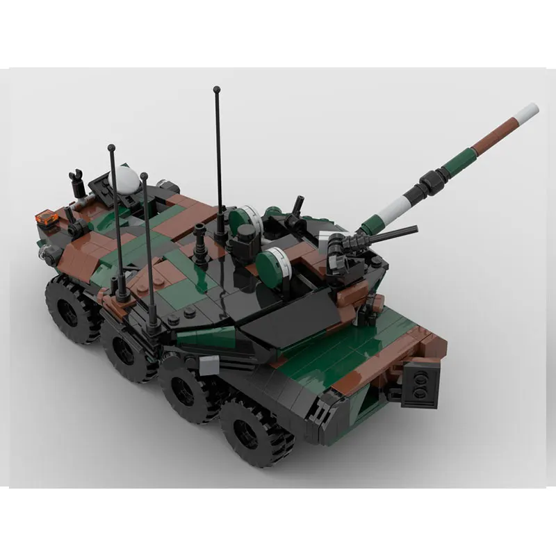 MOC военная серия Centauro 2 строительные блоки для сборки бронетехники набор креативные подарки детские игрушки «сделай сам» 680 шт. (art.: 3920d44bce7dc) - 3920d44bce7dc