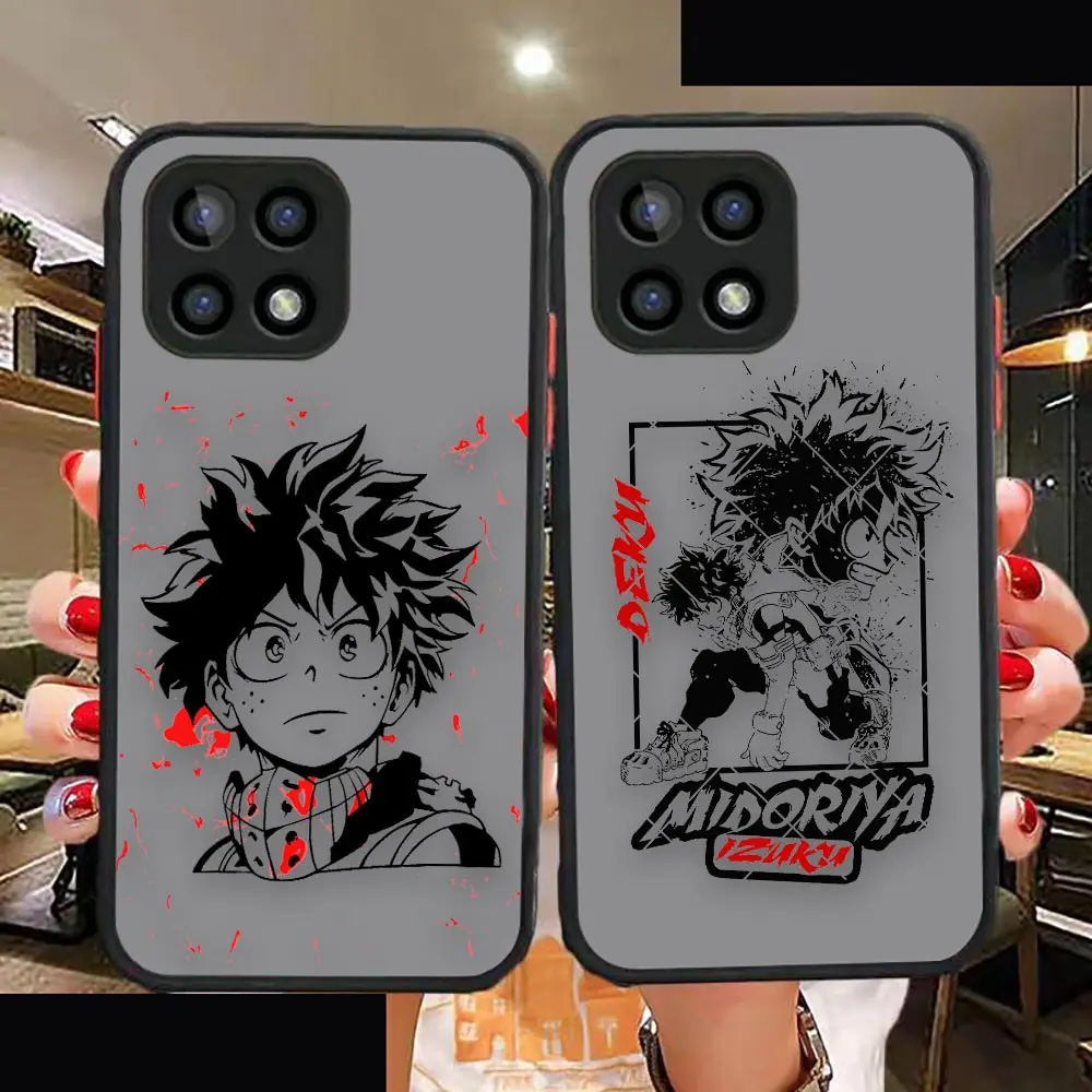 

Matte Case Funda Coque For OPPO A94 93 92 92S 91 83 74 73 72 71 59 16K 15 7 5 4G 5G 2020 2022 Case My Hero Midoriya Academy​