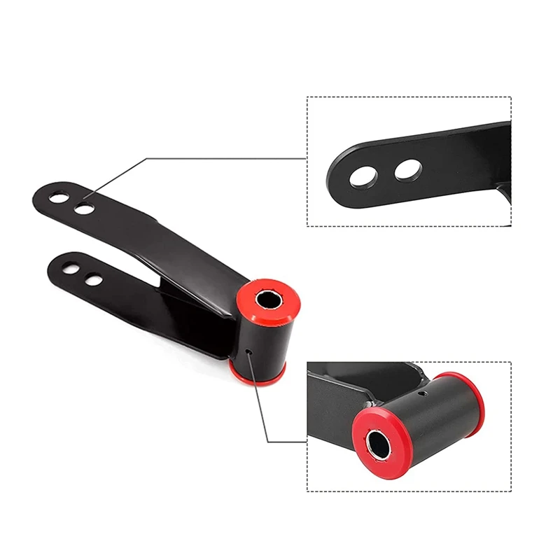 2-дюймовый комплект заднего опускающегося скобы для Chevy Silverado и GMC Sierra 1500 C1500