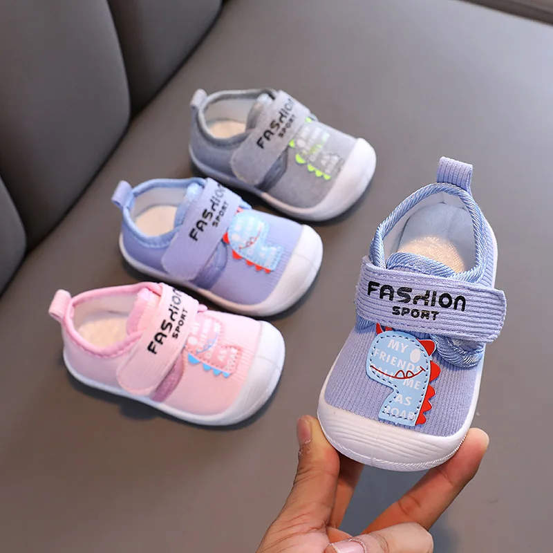 

Comfortable and Breathable Cotton Cloth Walking Shoes Spring and Summer Infants Soft Soles and Non Slip Shoes Toddler Boy Shoes