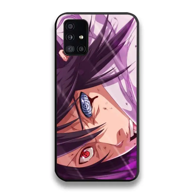 Чехол для телефона с рисунком Наруто Учиха Саске Итачи Какаси Samsung Galaxy A52 A21S A02S A12