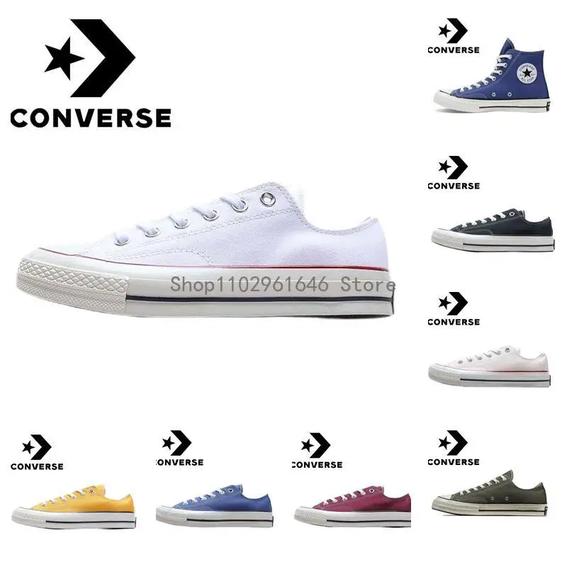 

2023 New All-Star Authentic 1970s Comfortable High Shoes Man and Women Classic Sneakers Durable White Flat Canvas Shoes