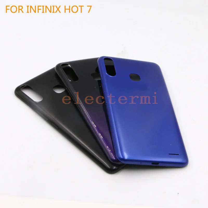 

Задняя крышка батарейного отсека в сборе для Infinix Hot 7 10 шт./партия можно смешивать цвета в одной партии