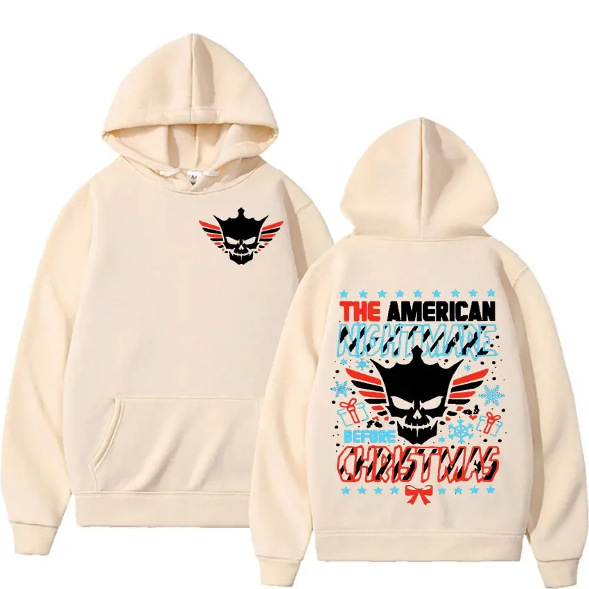 Толстовки с логотипом Cody Rhodes American Nightmare винтажная толстовка большого размера в