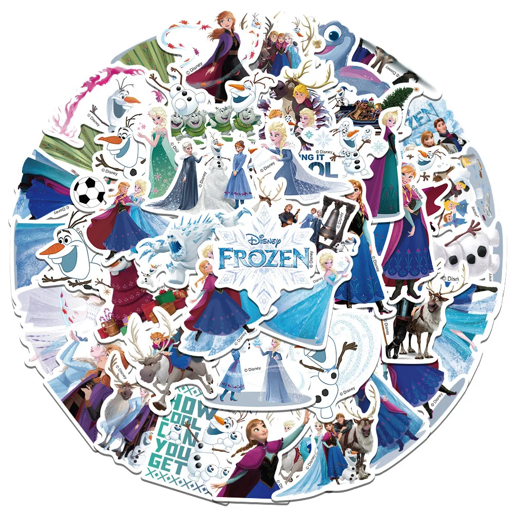 50 шт. детские наклейки Холодное сердце