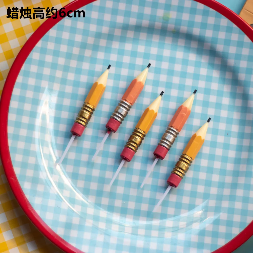 Candle Color Balloons Wave Dot Children's Day Cake Topper Bear Baby Girls Gifts Baking Decoration Supplies