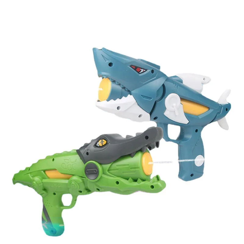 Водяной пистолет в форме динозавра игрушка для детей и родителей летнего пляжа