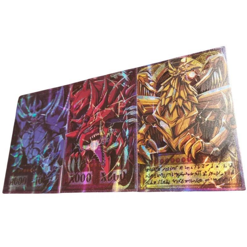 Yu-Gi-Oh флэш-карта египетский Бог DIY обычный флэш-процесс набор из 3 листов аниме