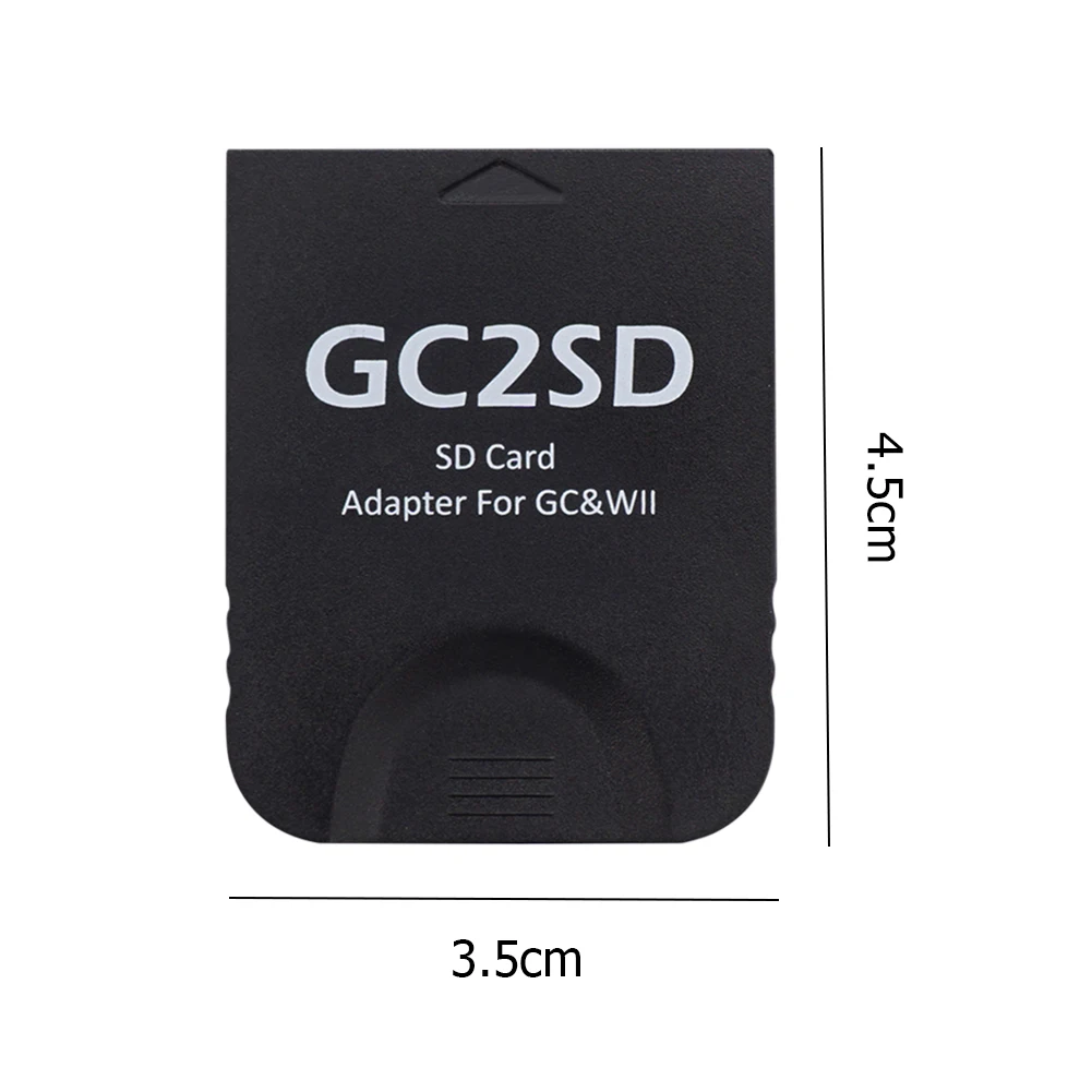 GC2SD SD Games Memory Card Micro Adapter for Nintendo GameCube & Wii Console Accessories Reader on - Адаптер для микрокарты памяти SD для игр GC2SD для консолей Nintendo GameCube и Wii.
