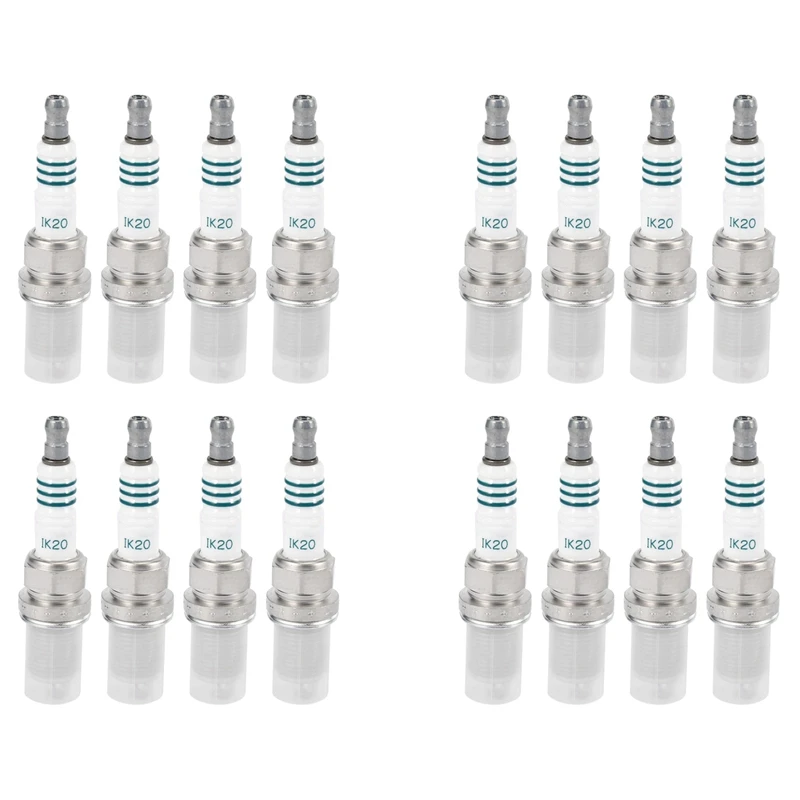 

16 шт. Свеча зажигания для автомобиля Comet Свеча зажигания для Toyota Volkswagen Mitsubishi Ik20-5304