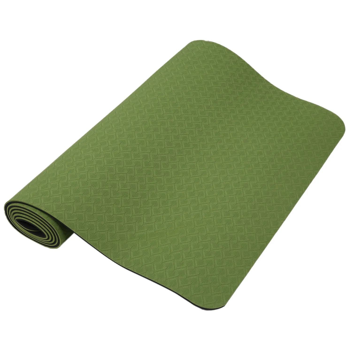 6 мм нескользящий коврик для йоги из ТПЭ защита окружающей среды