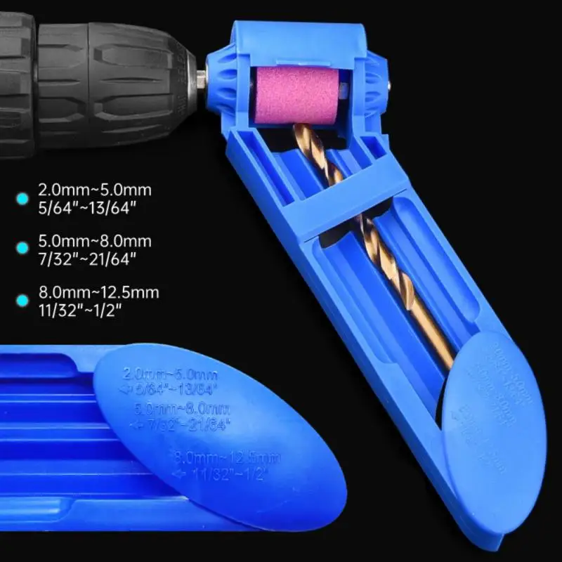 1 комплект портативная точилка для сверл корундовый шлифовальный круг