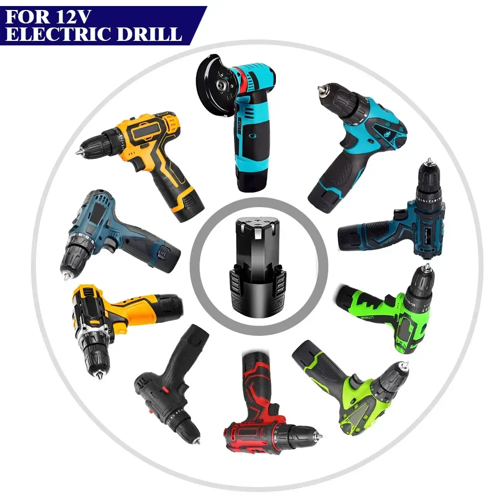 12 В 5000 мАч перезаряжаемая литиевая батарея для угловой шлифовальной машины