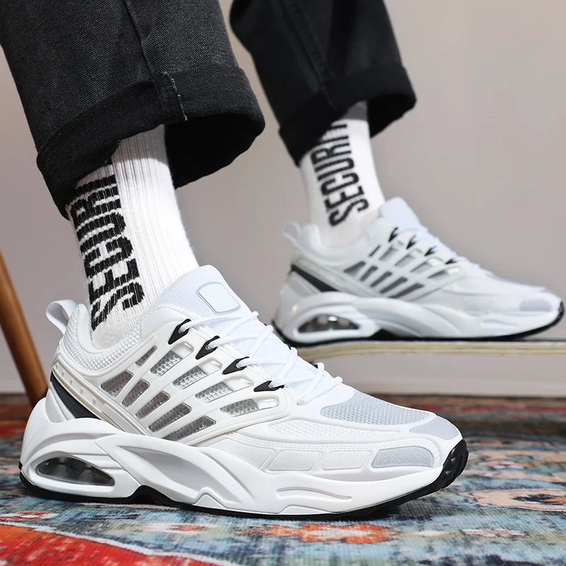 Breathable Casual Shoes for Men Outdoor Running Sports Shoes Female Couple Sneakers Light Casual Antiskid Walking Outdoors Shoes