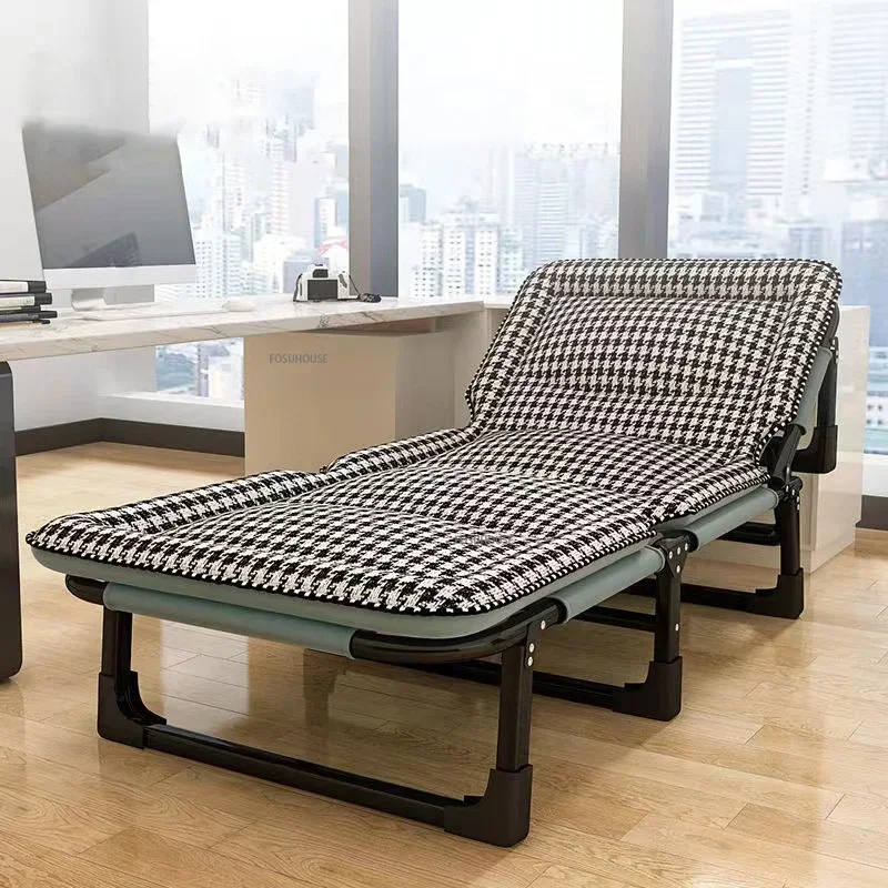Утолщенный матрас складная кровать удобная офисная для сна кресло отдыха
