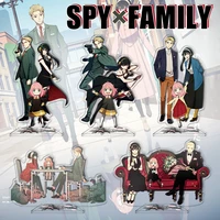 japan anime spy x family loid anya yor figure action stand model cospaly anime cartoon acrylic standing sign toy