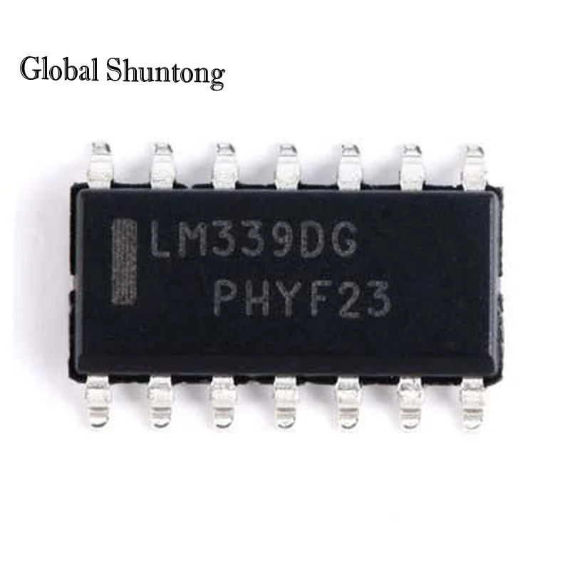 

10Pcs LM339DR SOP14 LM339 SOP LM339DT SMD LM339DR2G SOP-14 339DR new and original IC