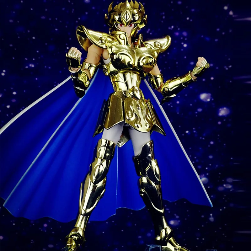 CS модель Saint Seiya Myth Cloth EX Leo/Lion Aiolia 24K с Фениксом Ikki Head Gold Рыцари Зодиака экшн-фигурка