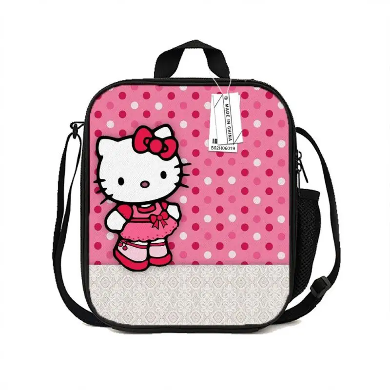 

Sanrio Hello Kitty My Melody Kuromi Cute Cartoon Student Child Lunch Bag Insulated Bag Girl Cosmetic Bag Storage Bag Handbag