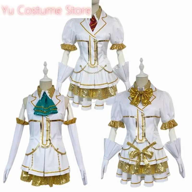Фото Аниме Lovelive! A-RISE Kira Tsubasa/Yuki Anju/Todo Erena Sweet Lovely SJ Uniform Косплей Костюм Хэллоуин Вечеринка Наряд №1