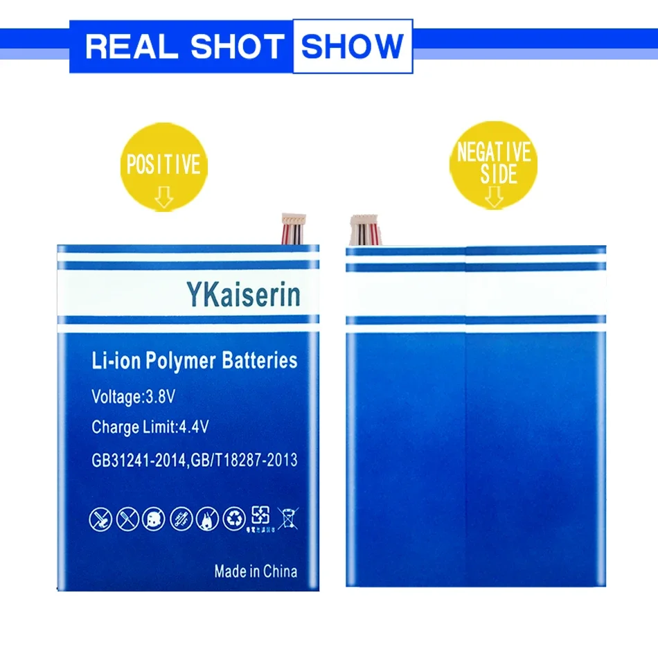 Аккумулятор YKaiserin 5400 мАч для Alcatel One Touch POP 7 Pixi 8 P310A