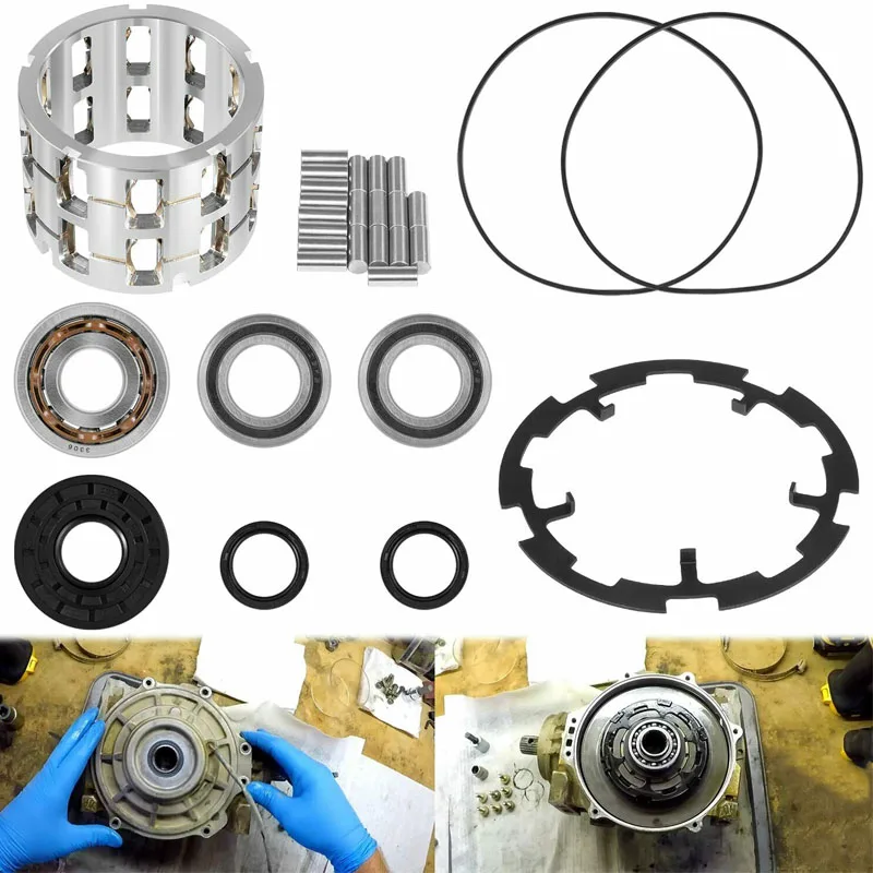 

ESUYA Front Differential Bearing Seal Kit & Sprague Carrier & Armature Plate for Polaris RZR 570- 900/Sportsman 325 -570 Ace 4X4