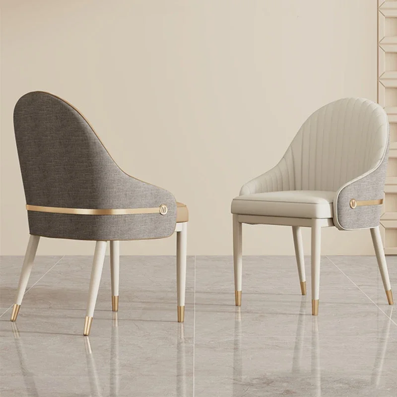 Элегантный дизайнерский обеденный стул современный простой роскошный