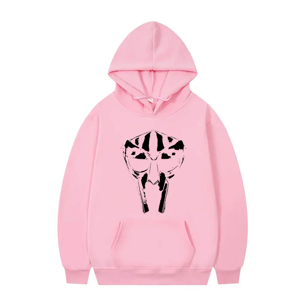 Лимитированная толстовка с изображением рэпера Mf Doom металлической маской и