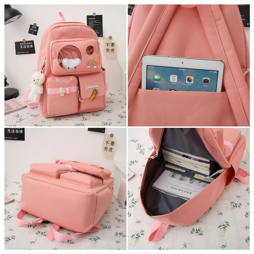 Рисунок 5 - Холщовый Рюкзак для девочек-подростков