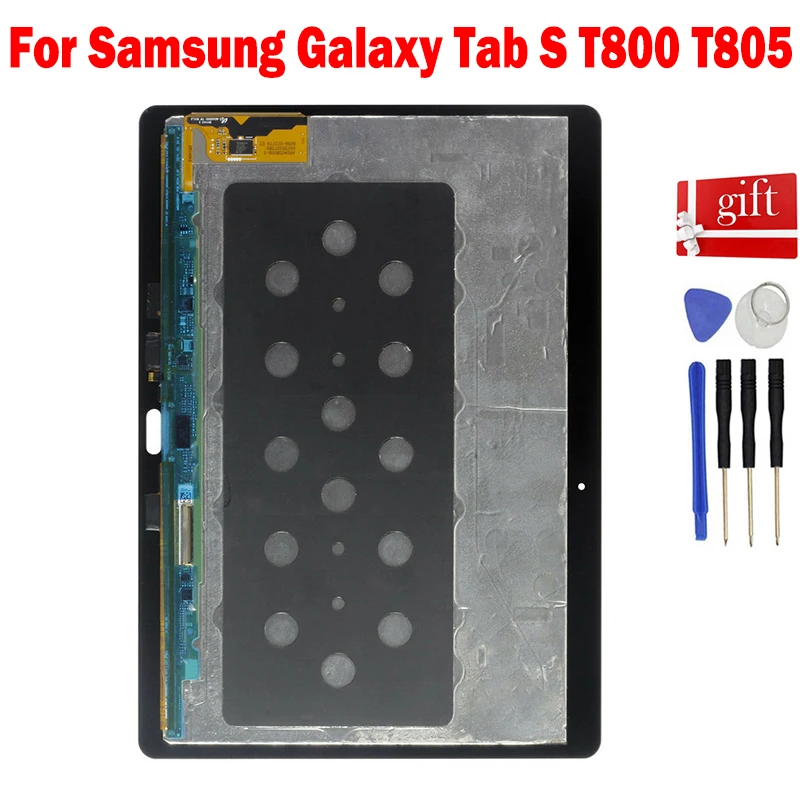 

10.5" For Samsung Galaxy Tab S SM-T800 SM-T805 T800 T805 LCD Display Panel Module Matrix Touch Screen Digitizer Sensor Assembly