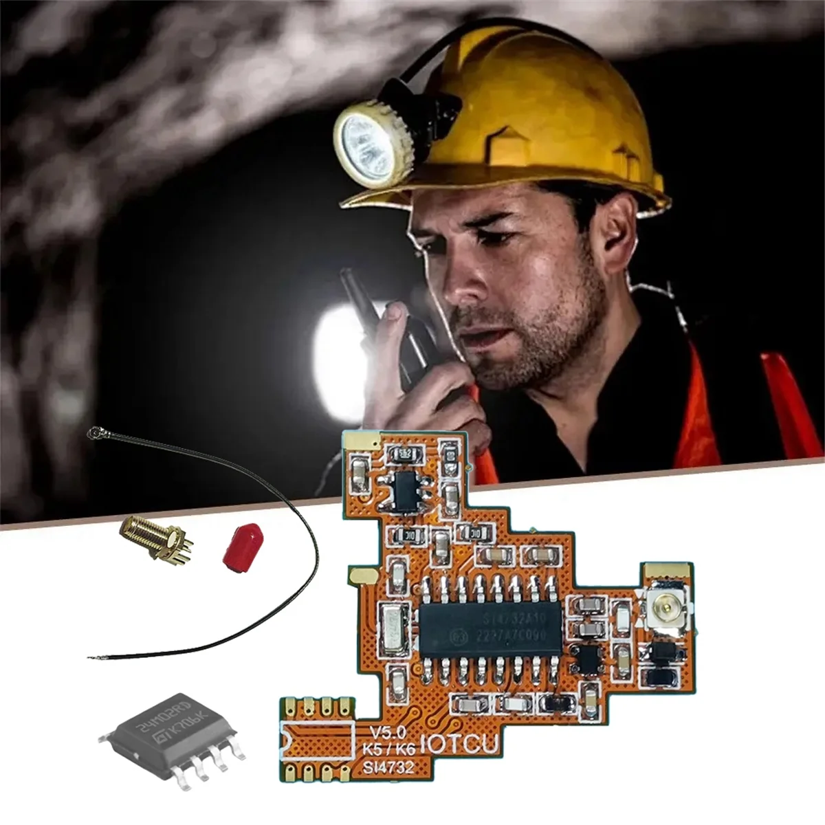 SI4732 V5.0 FPC модуль + чип 2 м для Quansheng UV K5 K6 HF коротковолновый полнодиапазонный