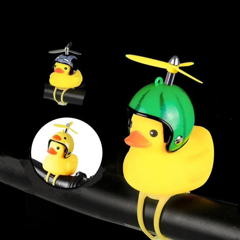 

Duck For Motorcycle Rubber Mini Duckling Hanging Turbo Motorbike On a Car Accessories Cute Ducks With Helmets Random shipments