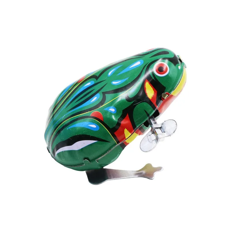 Классическая Игрушка-прыгущая Лягушка Винтажная Детская Обучающая Игра Для