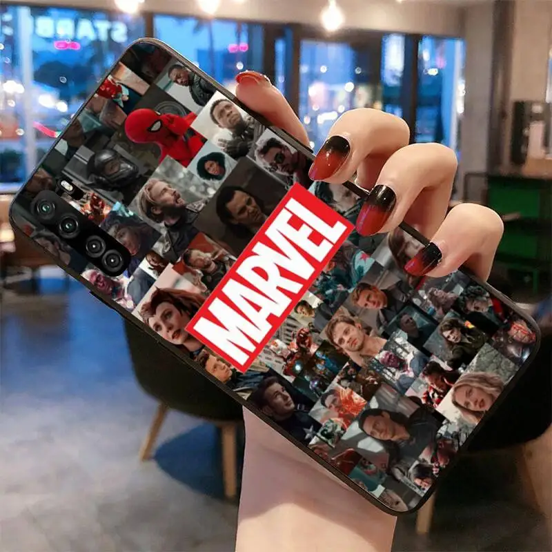 Marvel Deadpool Iron Man spiderman venom Groot Phone Case For Huawei Nova 6se 7 7pro 7se honor 7A 8A 7C 9C Play