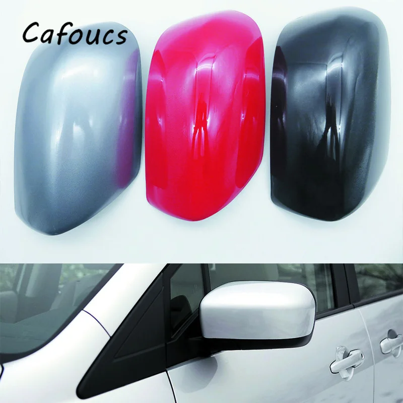 

Cafoucs Car Rearview Mirror Cover Mirror Shell Housing Case for Mazda 5 2008-2012 For Mazda 8 CX-7