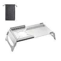 portable camping table heat shield gas stove stand windshield camping stove folding table gas burners accessories