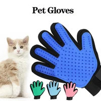cat hair remover glove massage comb for dogs pet deshedding brush bathing cleaning combs dog mittens animals grooming products
