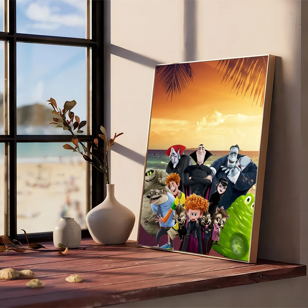 Плакат с рисунком H-Hotel T-Transylvania высококачественная цифровая печать на белой