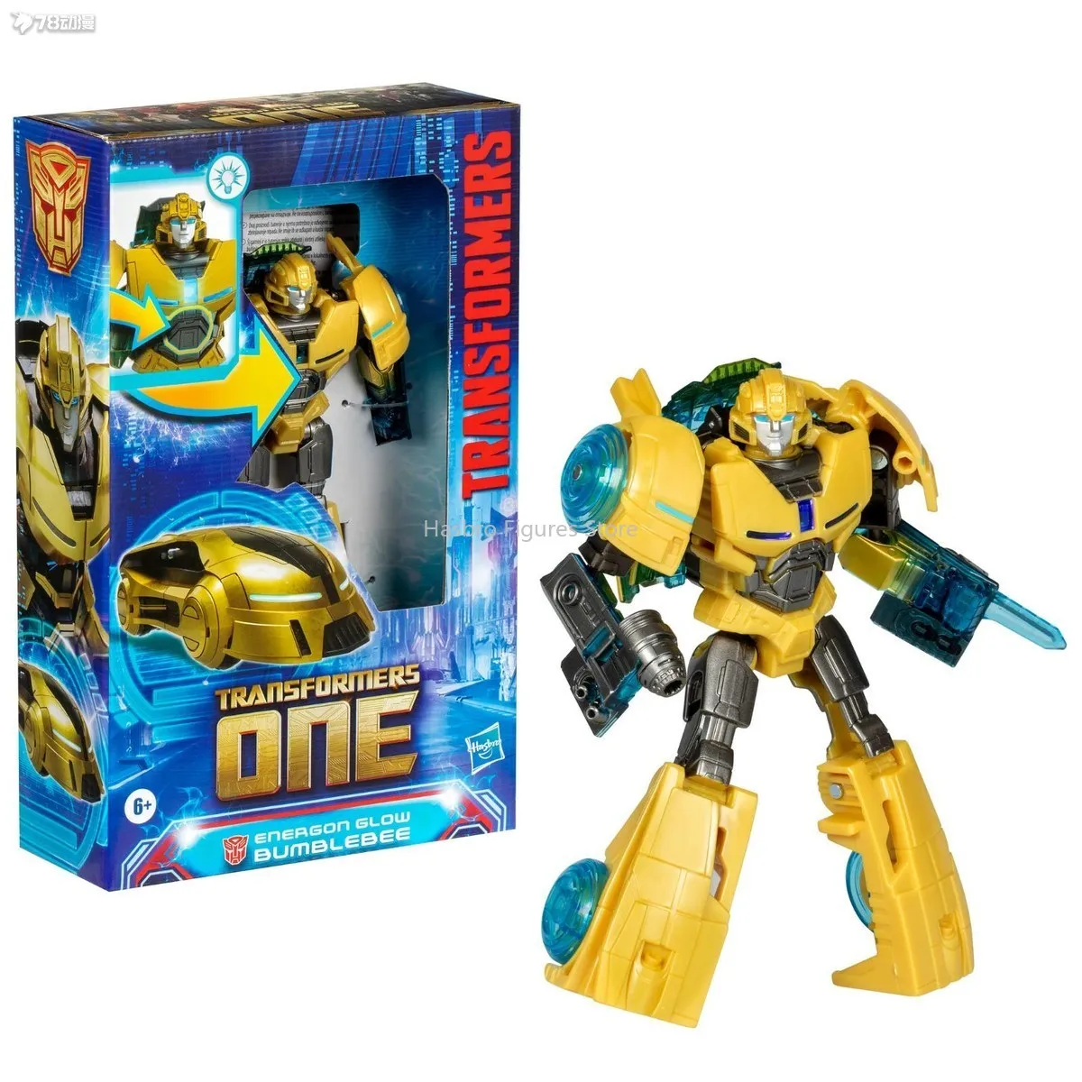 В наличии HASBRO TRANSFORMERS ONE Energon Glow Bumblebee экшн-фигурка коллекция моделей игрушка для
