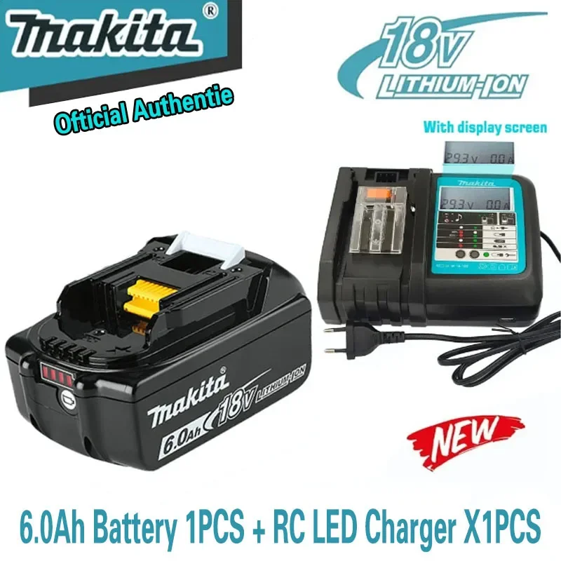 18V 6.0Ah Powerful Replacement For Makita Compatible Battery BL1860 BL1850B BL1830 Series