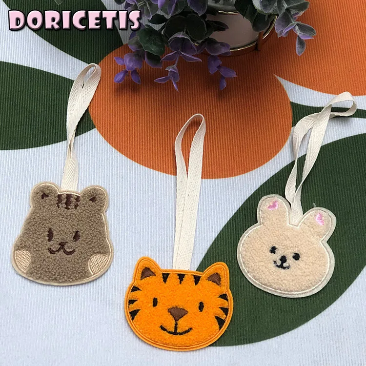 

Children Name Tags Cute Cartoon Animals Pattern Pendant Baby Anti Lost Name Tags Kids School Bag Ornaments Can Customize Name