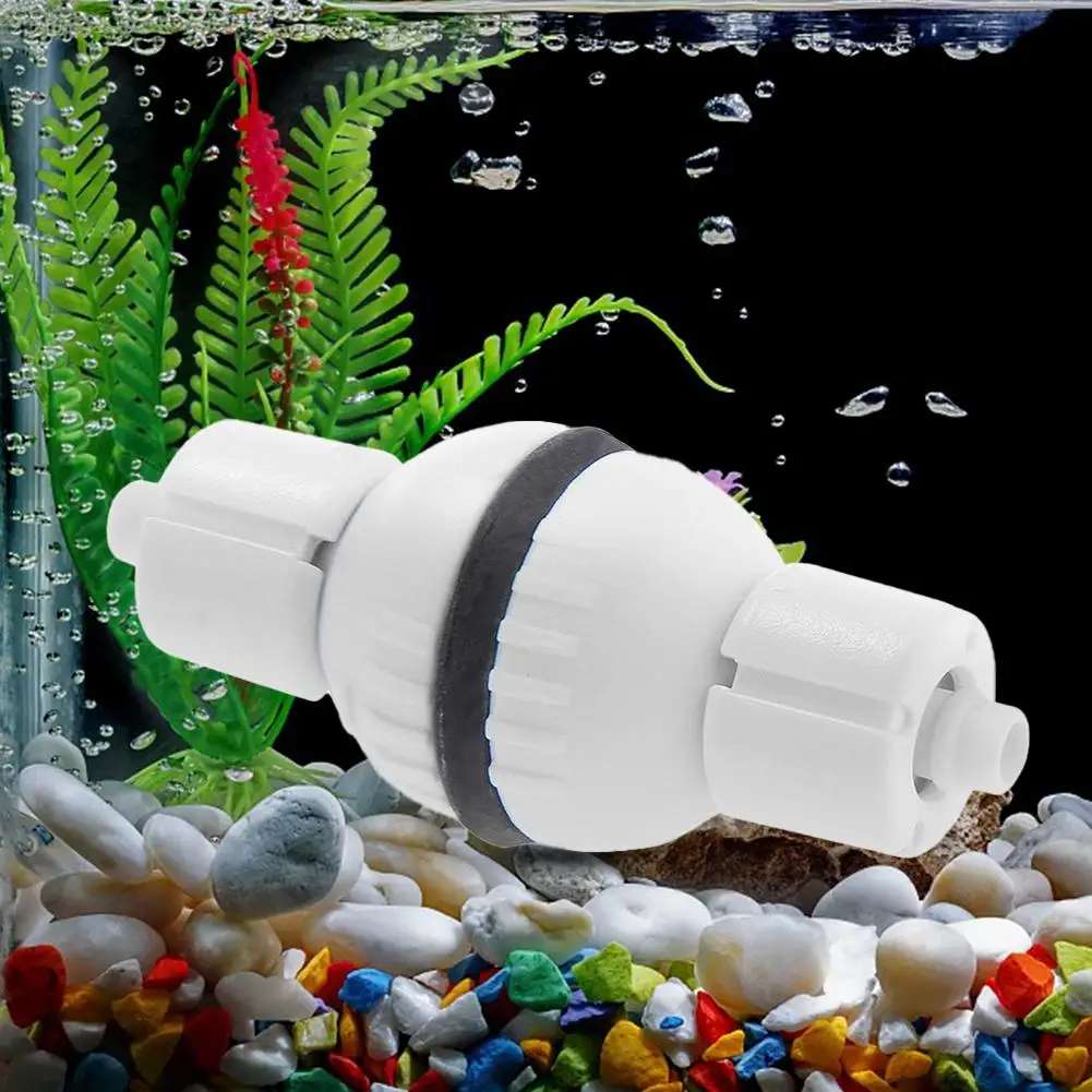 

New Professional Stop Valve Detachable Washable Anti-carbon Dioxide Co2 Check Valves Aquarium Fish Tank Equipment