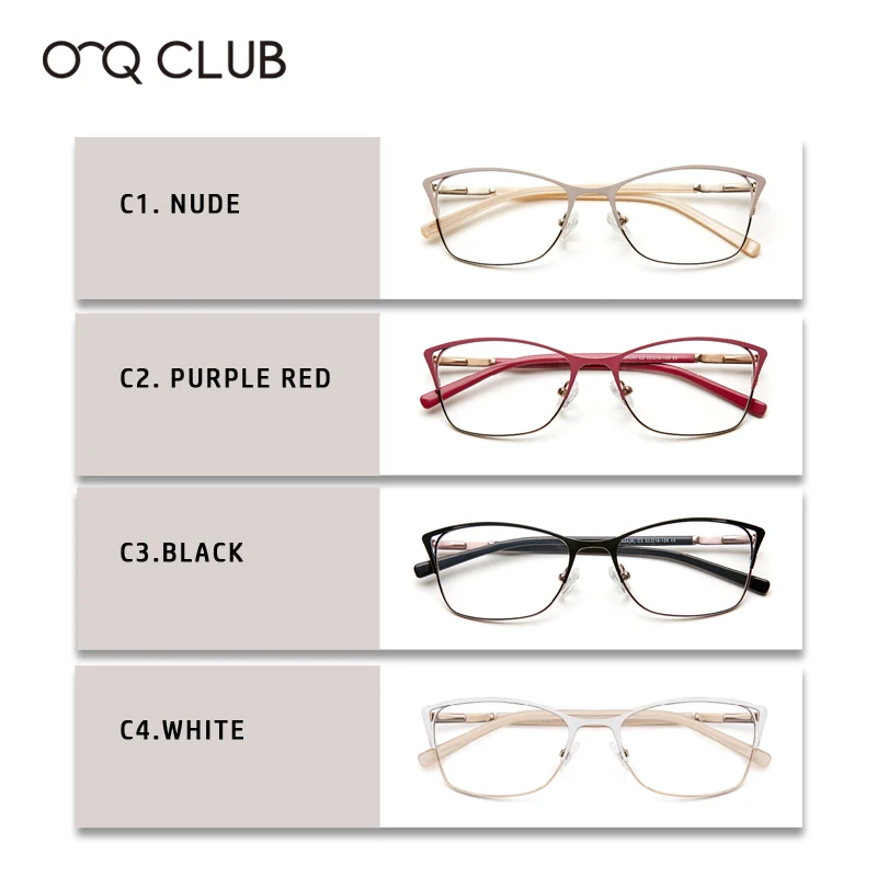 O-Q CLUB женские кошачий глаз для вас очки роскошная оправа очков мужские чтения